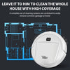 Automatic Portable Mini Home Floor Robotic Vacuum Cleaner with USB Rechargeable Function